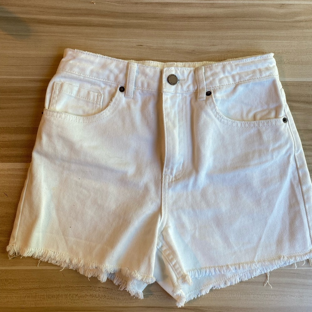 O'Neill White Denim Jean Shorts
